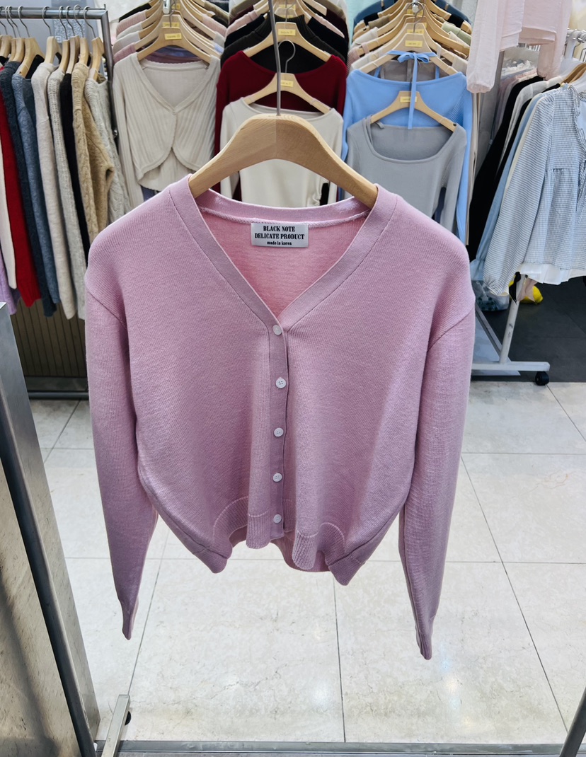 BLACK NOTE韓國代購女裝新品人氣26春夏熱賣真品針織衫開衫BLACK NOTE針織衫圖色4