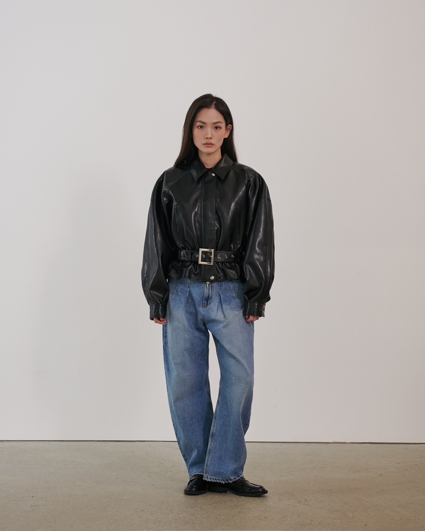 STAGE韓國代購女士新品人氣休閑時尚推薦真品熱賣26春夏牛仔褲STAGE牛仔褲