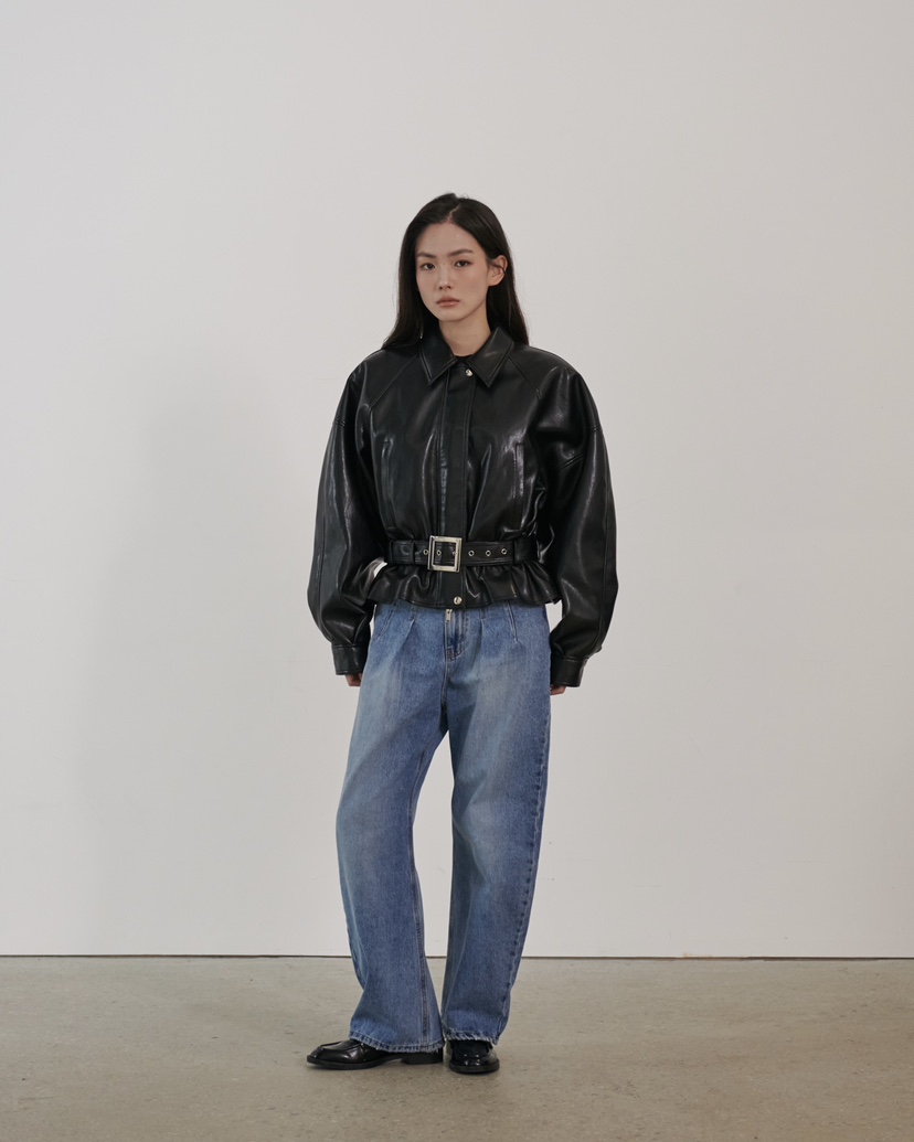 STAGE韓國代購女士新品人氣休閑時尚推薦真品熱賣26春夏牛仔褲STAGE牛仔褲