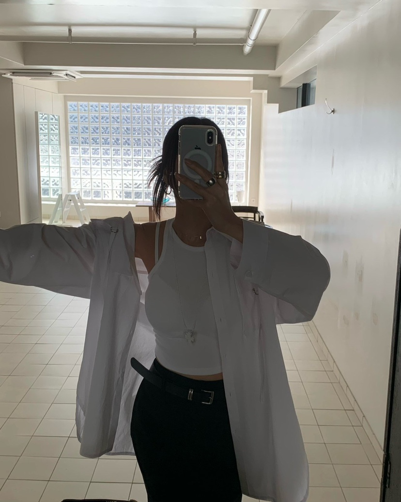 REVE CITE-L東大門實拍女士新款時尚真品長裙不含腰帶開衩REVE CITE-L長裙