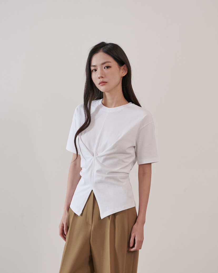 STAGE韓國代購女裝新款休閑人氣熱賣時尚職業真品推薦T恤STAGET恤