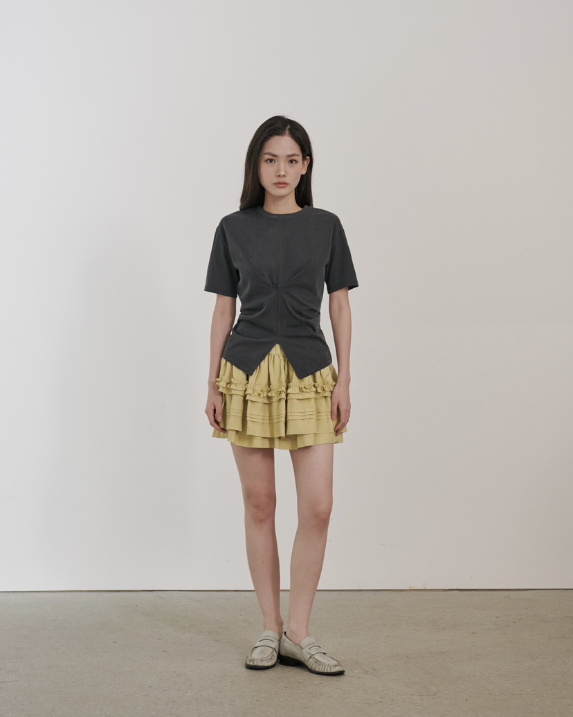 STAGE韓國代購女裝新款休閑人氣熱賣時尚職業真品推薦T恤STAGET恤