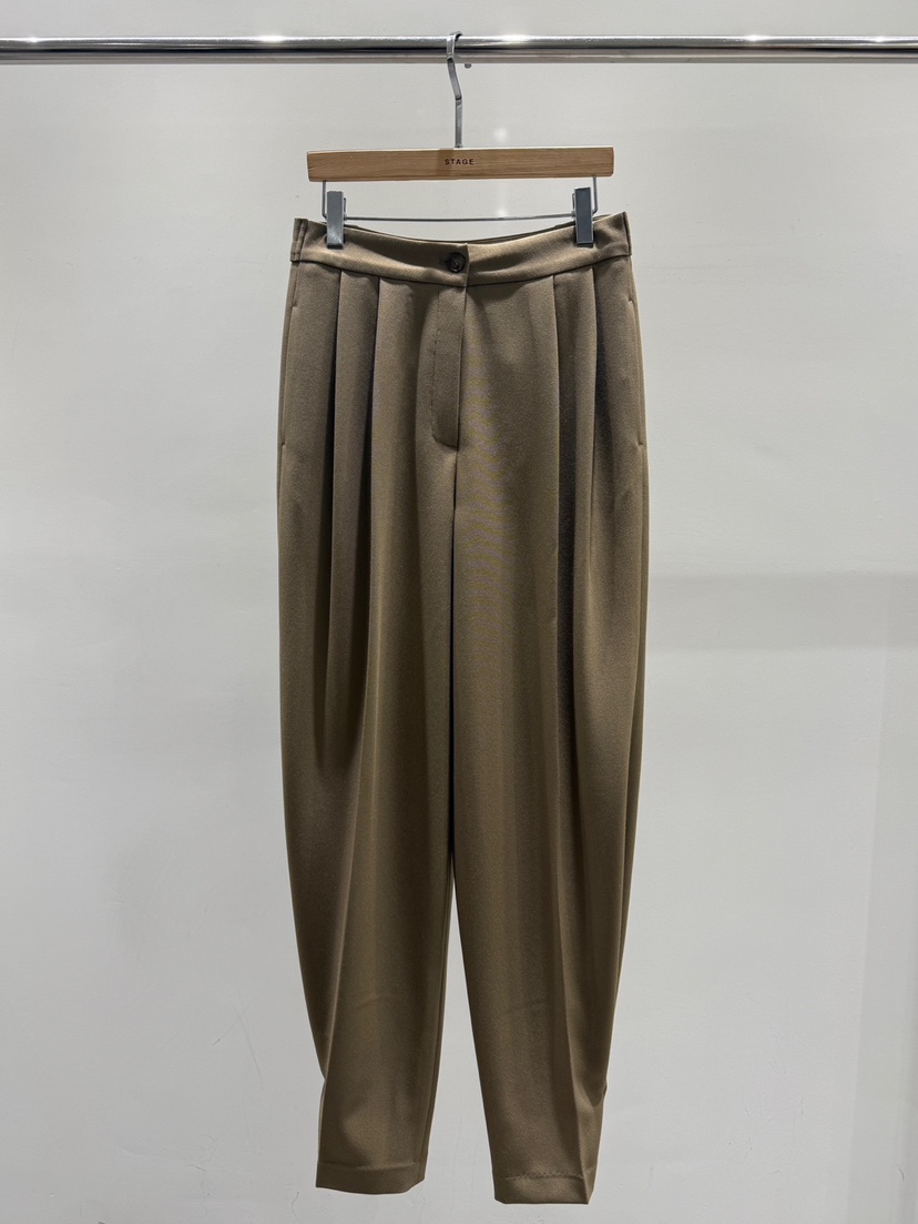 STAGE韓國直郵女士新品職業真品26春夏休閑人氣時尚休閑褲STAGE休閑褲圖色2