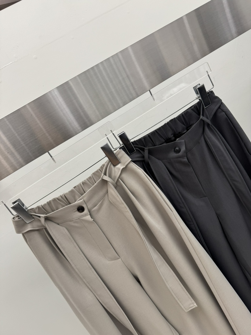 AMOOD東大門直郵女士新品時尚推薦26春夏休閑休閑褲含腰帶AMOOD休閑褲