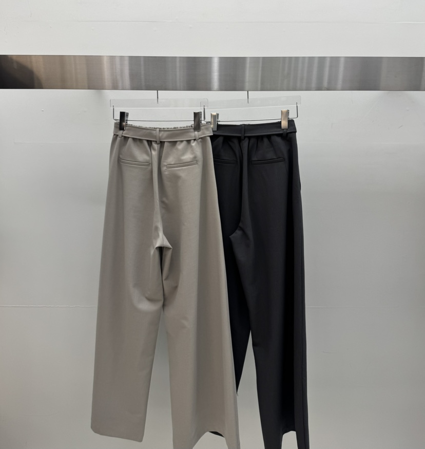 AMOOD東大門直郵女士新品時尚推薦26春夏休閑休閑褲含腰帶AMOOD休閑褲