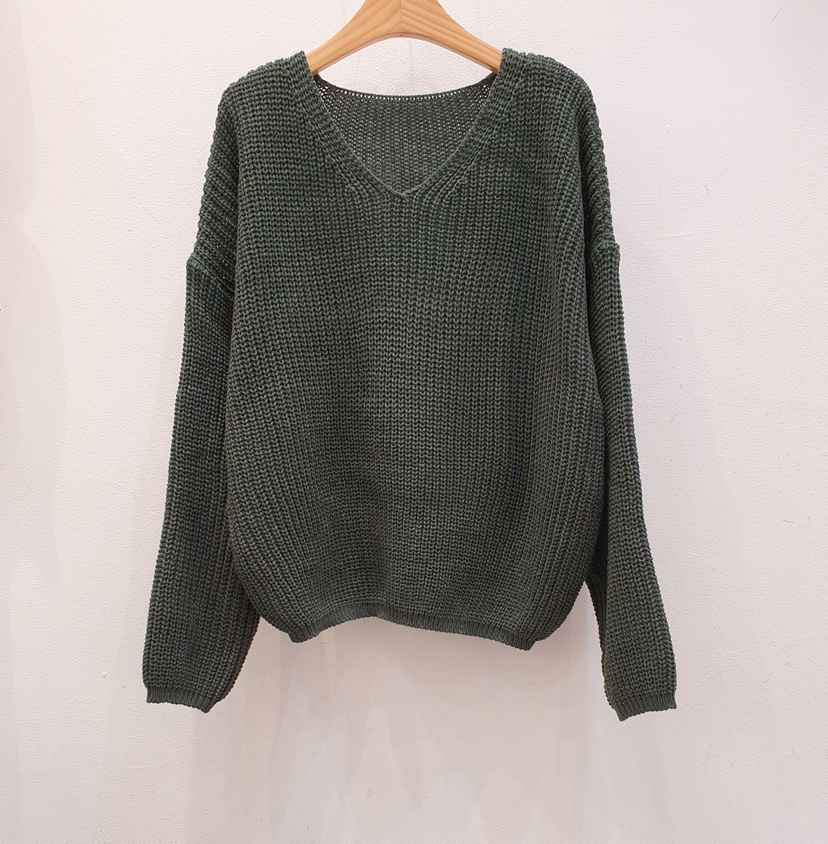 BLACK NOTE韓國代購女裝新款休閑時尚熱賣26春夏針織衫V領BLACK NOTE針織衫圖色5