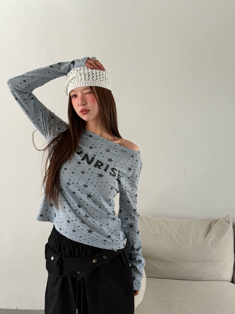 ZITTEN韓國代購女裝新款人氣真品26春夏休閑職業時尚長袖T恤ZITTEN長袖T恤