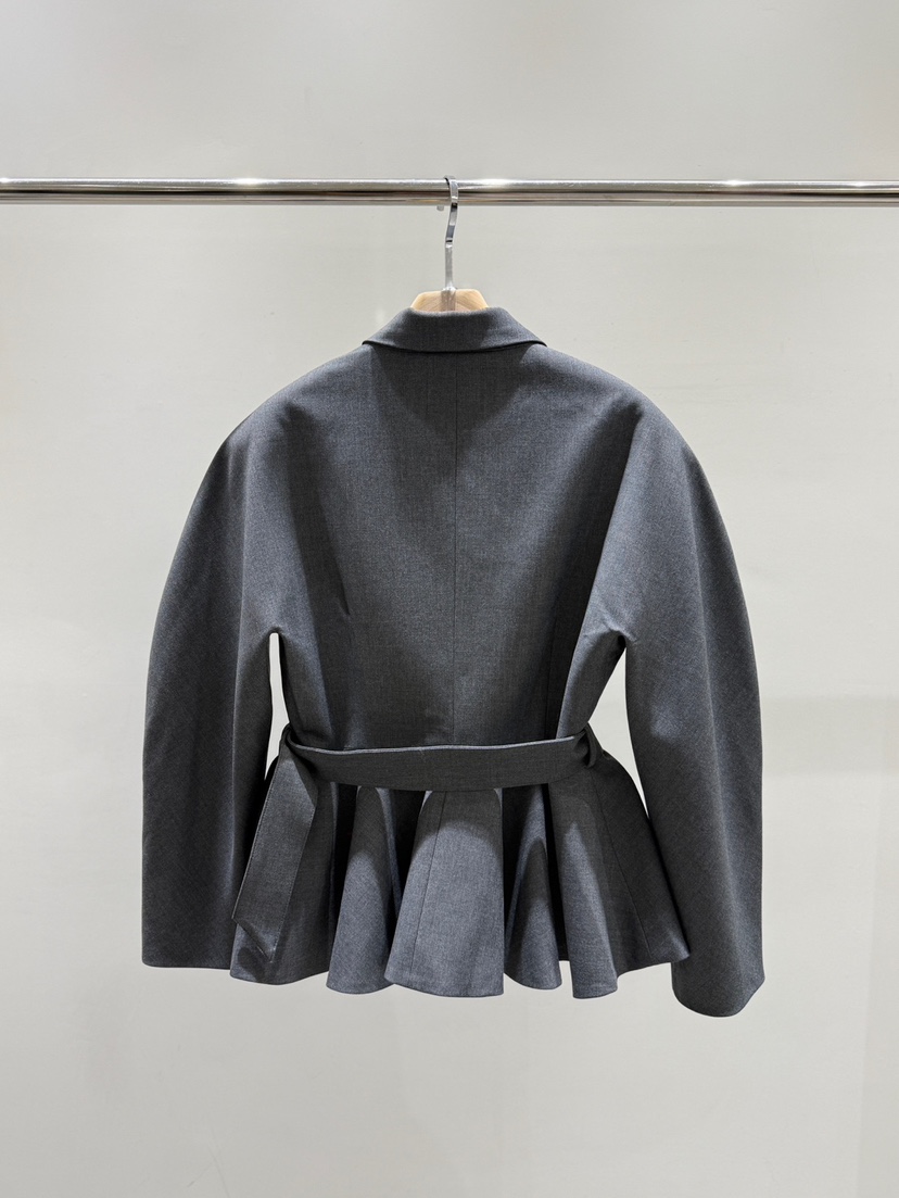 STAGE東大門代購女裝新品休閑26春夏時尚職業真品夾克含腰帶STAGE夾克