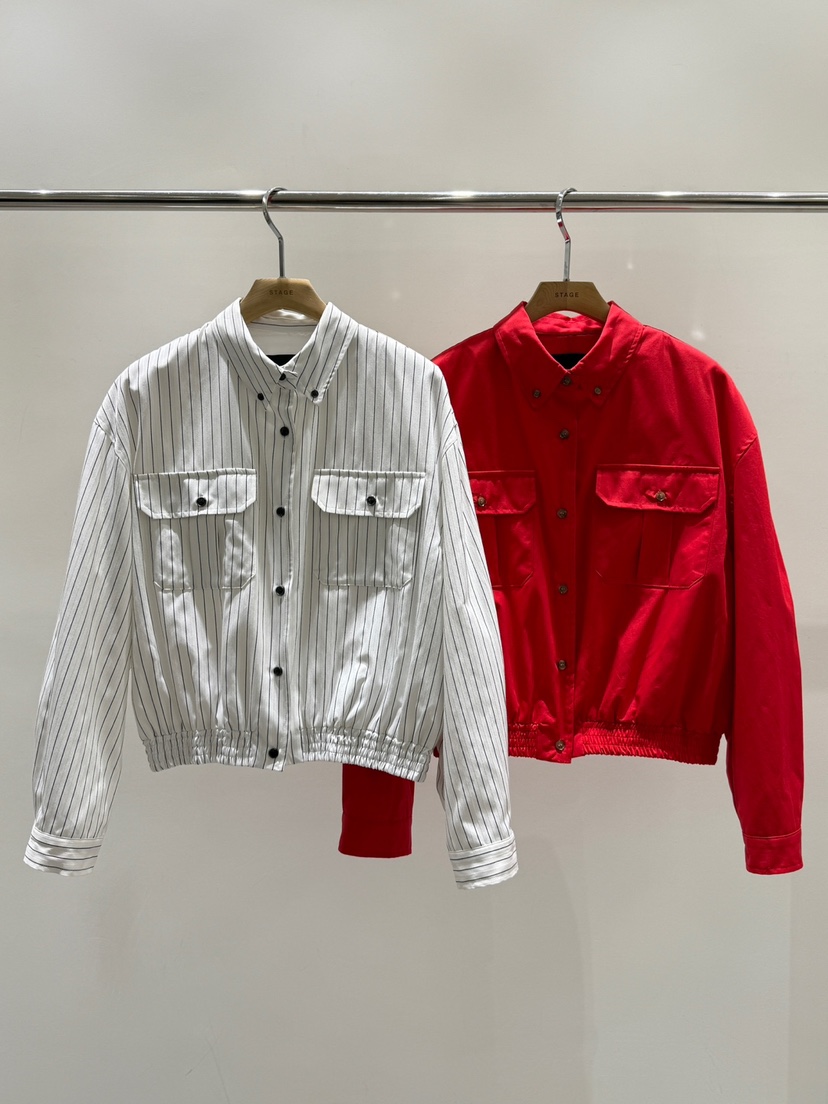 STAGE韓國直郵女裝新品時尚26春夏職業推薦休閑真品熱賣夾克STAGE夾克