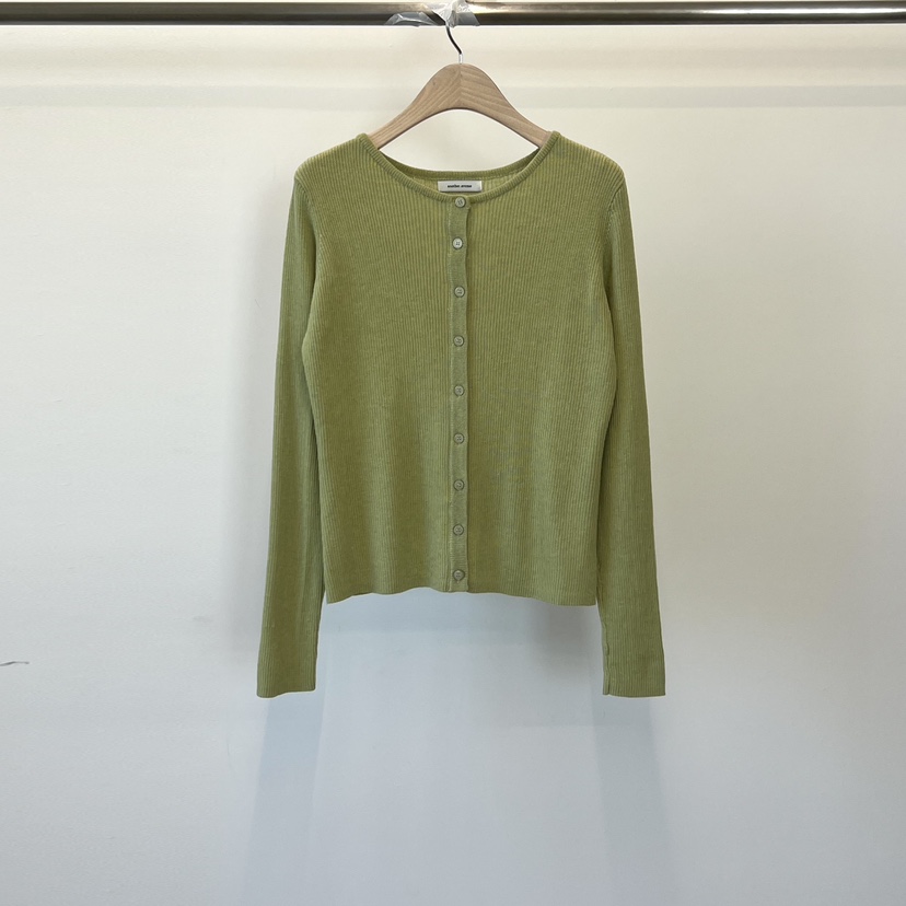 ANOTHER AVENUE韓國直郵女士新品推薦人氣真品套裝紐扣羅紋ANOTHER AVENUE套裝