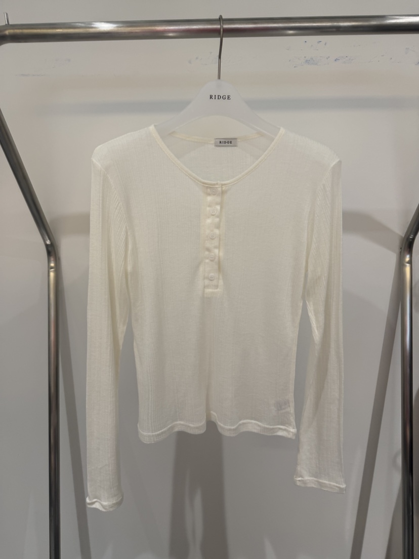 RIDGE-P韓國直郵女裝新品職業推薦26春夏休閑人氣長袖T恤RIDGE-P長袖T恤圖色3