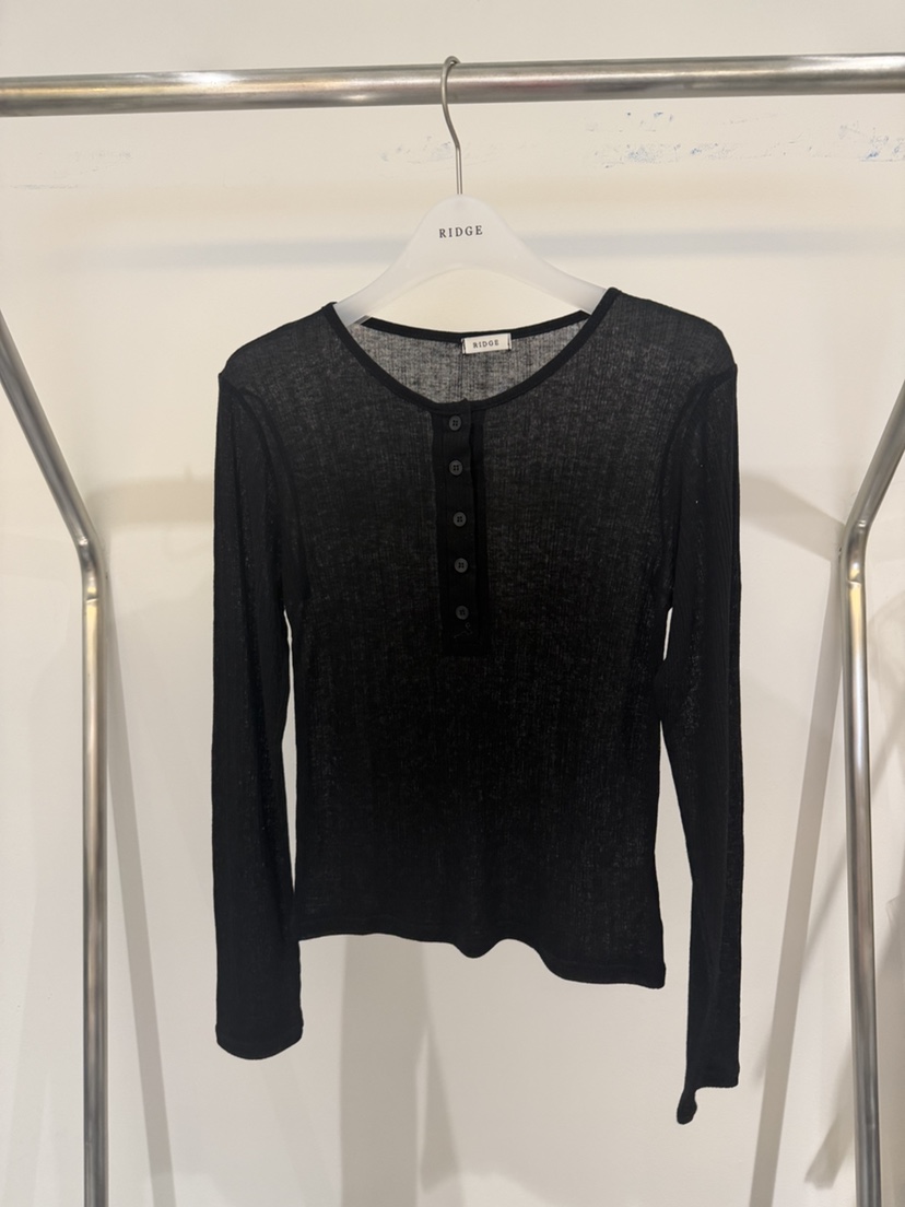 RIDGE-P韓國直郵女裝新品職業推薦26春夏休閑人氣長袖T恤RIDGE-P長袖T恤圖色4