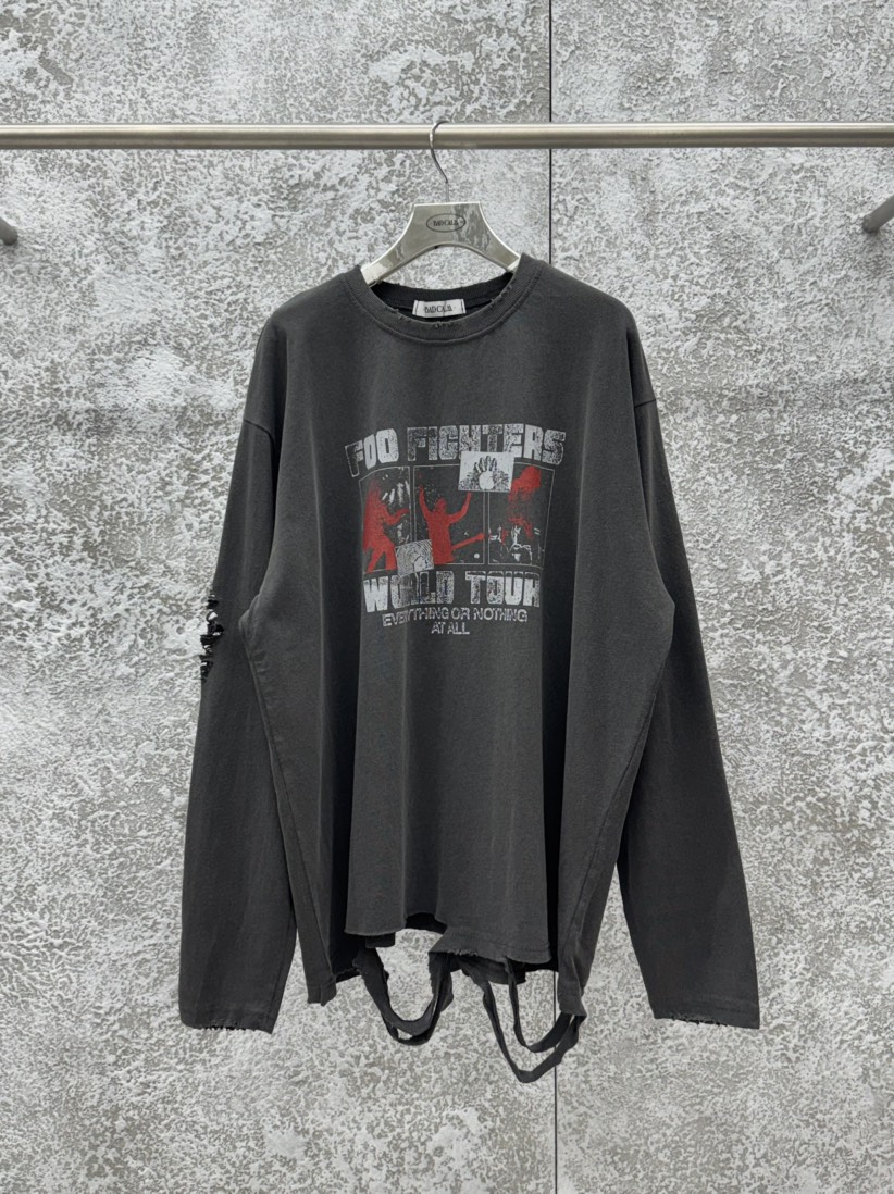 BADCALM東大門代購女裝新品熱賣26春夏真品人氣職業長袖T恤BADCALM長袖T恤圖色2