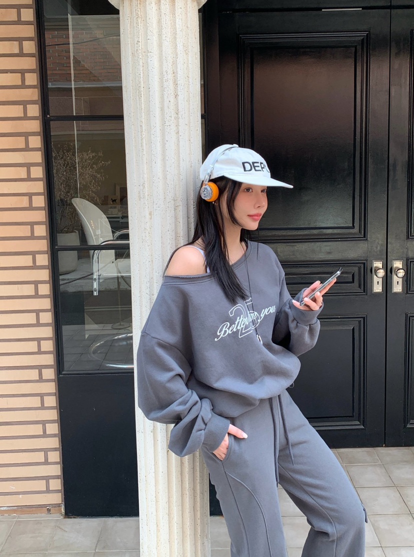 REVE CITE-L東大門實拍女裝新款26春夏推薦真品休閑衛衣REVE CITE-L衛衣