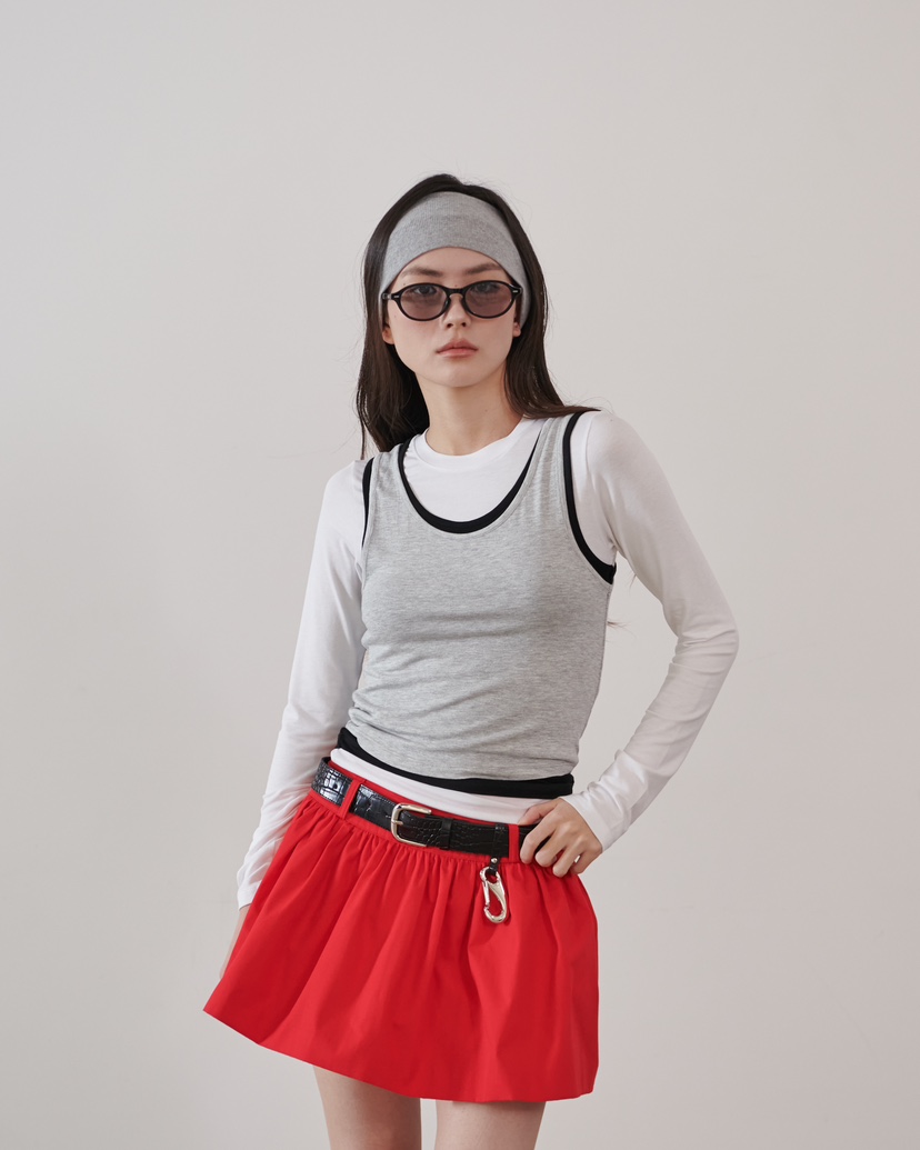 STAGE東大門代購女士新款職業人氣真品熱賣推薦休閑26春夏短裙STAGE短裙