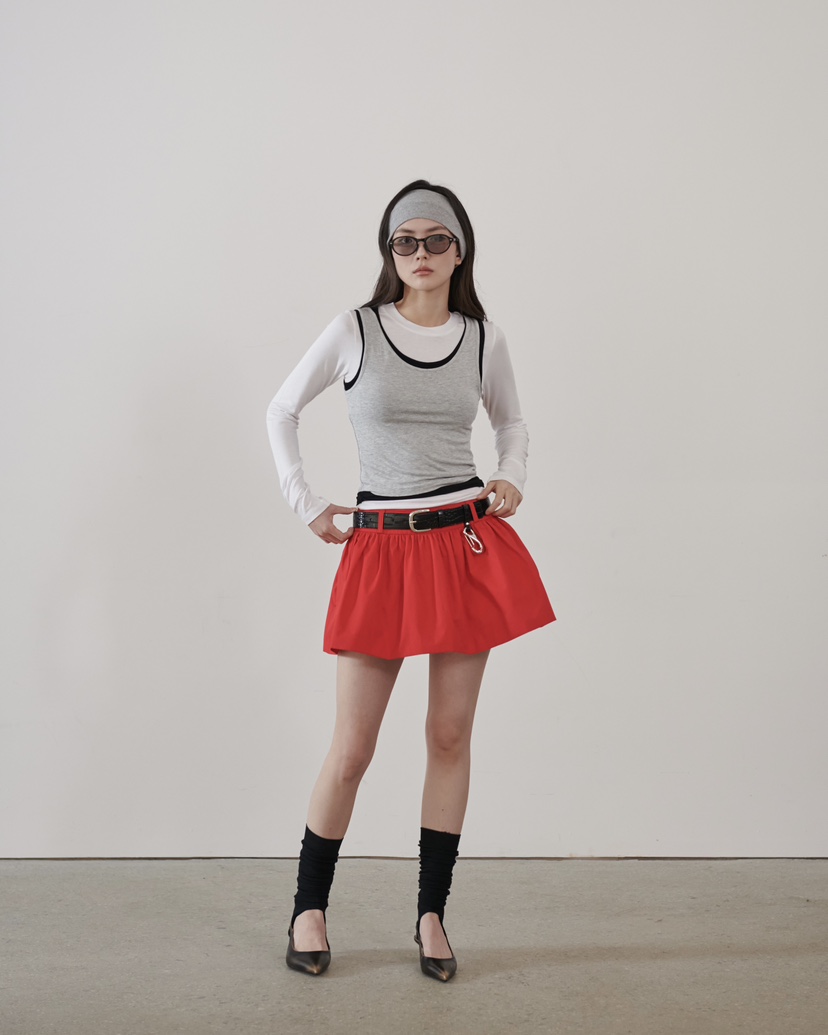 STAGE東大門代購女士新款職業人氣真品熱賣推薦休閑26春夏短裙STAGE短裙