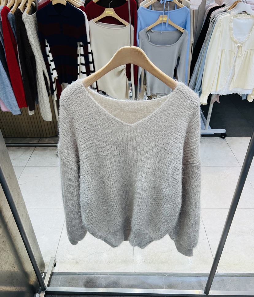 BLACK NOTE東大門實拍女裝新款休閑推薦真品時尚人氣針織衫BLACK NOTE針織衫圖色2