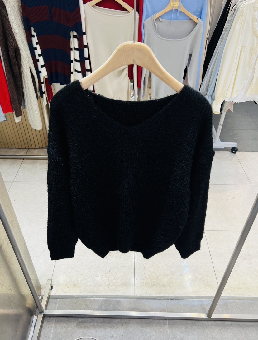 BLACK NOTE東大門實拍女裝新款休閑推薦真品時尚人氣針織衫BLACK NOTE針織衫圖色3