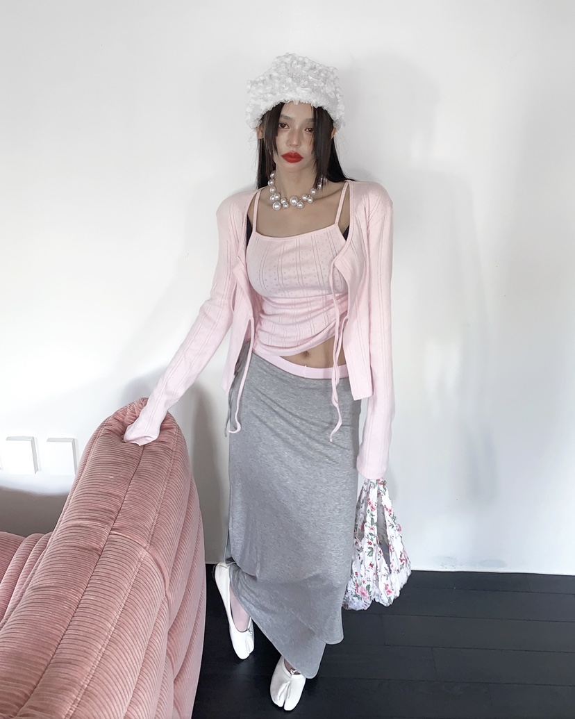 LIVE AID-P東大門代購女士新品推薦時尚26春夏熱賣長裙LIVE AID-P長裙