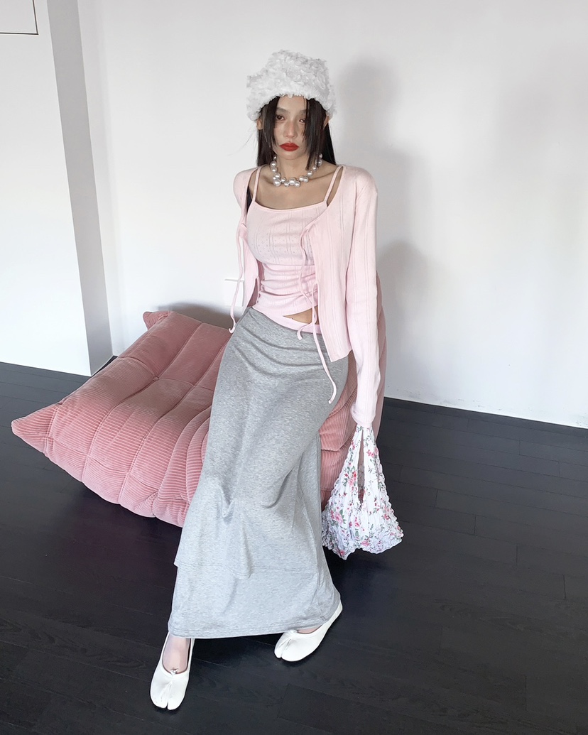 LIVE AID-P東大門代購女士新品推薦時尚26春夏熱賣長裙LIVE AID-P長裙