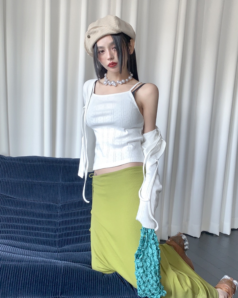 LIVE AID-P東大門代購女士新品推薦時尚26春夏熱賣長裙LIVE AID-P長裙