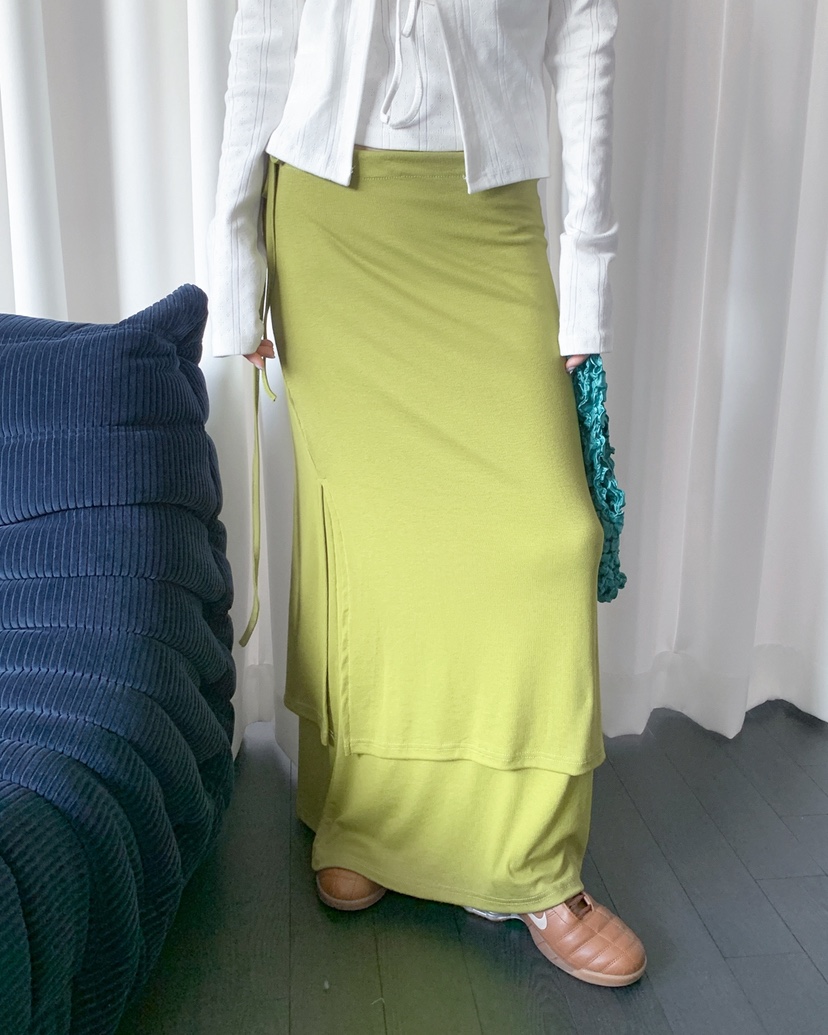 LIVE AID-P東大門代購女士新品推薦時尚26春夏熱賣長裙LIVE AID-P長裙