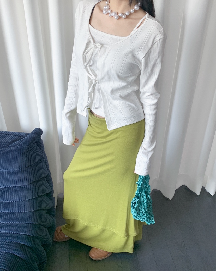 LIVE AID-P東大門代購女士新品推薦時尚26春夏熱賣長裙LIVE AID-P長裙