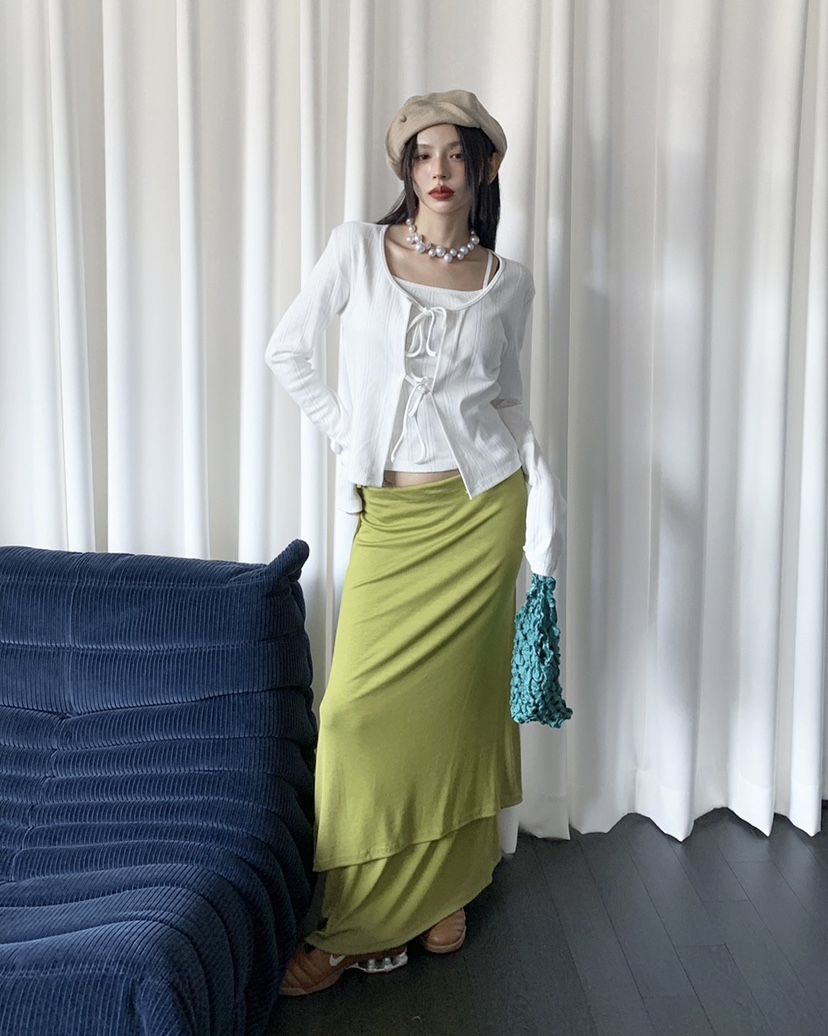 LIVE AID-P東大門代購女士新品推薦時尚26春夏熱賣長裙LIVE AID-P長裙