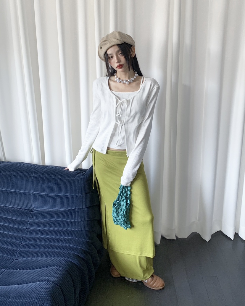 LIVE AID-P東大門代購女士新品推薦時尚26春夏熱賣長裙LIVE AID-P長裙