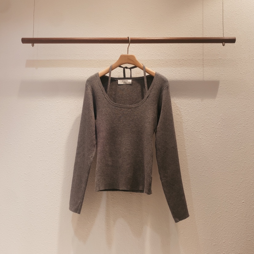 DARLUZ_MI韓國直郵女士新款真品推薦休閑時尚職業26春夏針織衫DARLUZ_MI針織衫圖色2