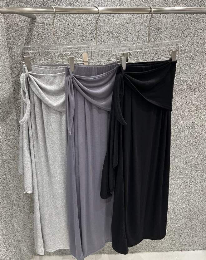 UNA/THE MAY東大門代購女裝新款時尚真品休閑長裙裹身裙THEMAY/UNA長裙圖色3左三色