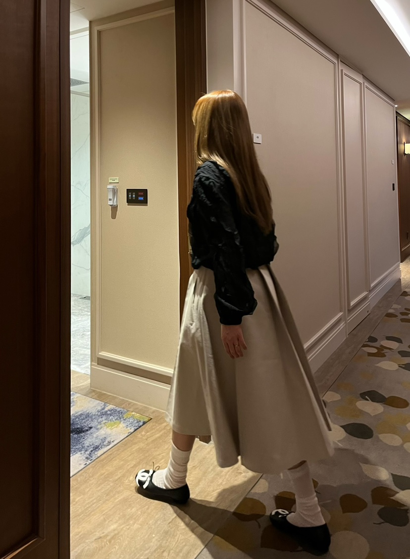 LOVE PULL韓國直郵女士新品時尚推薦休閑職業半身裙中短裙LOVE PULL半身裙/中短裙