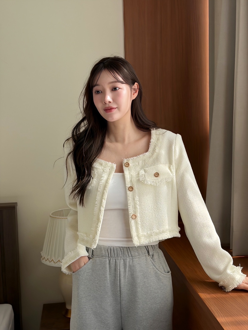 N BROWN韓國直郵女裝新品推薦職業熱賣時尚真品人氣夾克N BROWN夾克