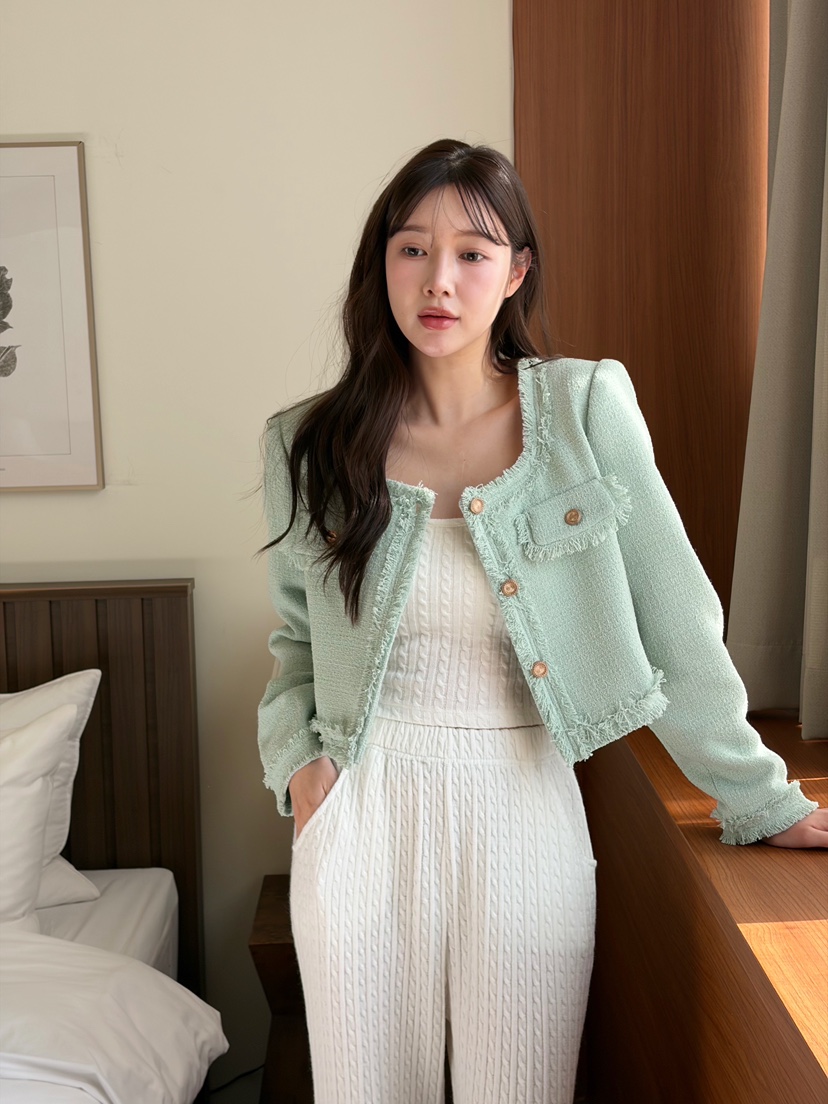 N BROWN韓國直郵女裝新品推薦職業熱賣時尚真品人氣夾克N BROWN夾克