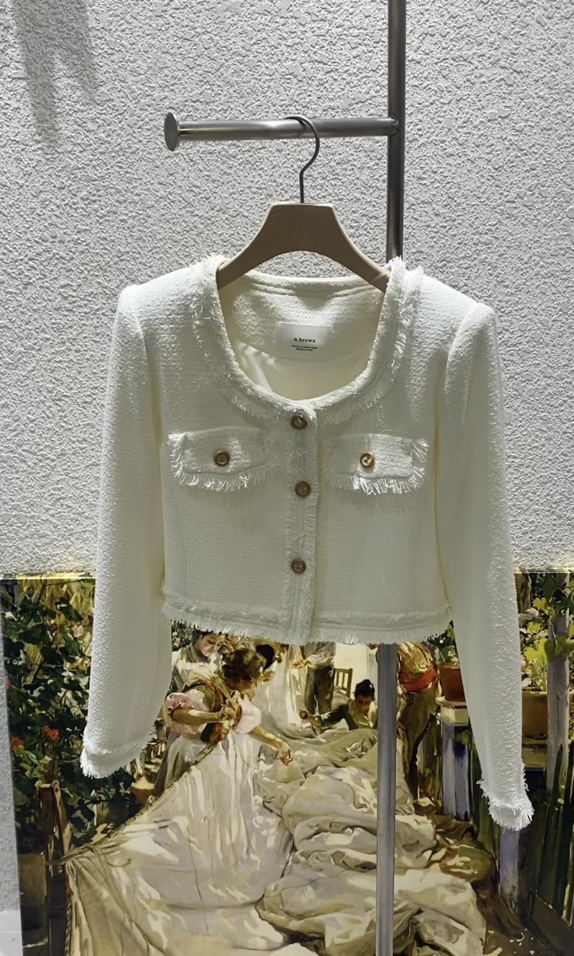 N BROWN韓國直郵女裝新品推薦職業熱賣時尚真品人氣夾克N BROWN夾克圖色2