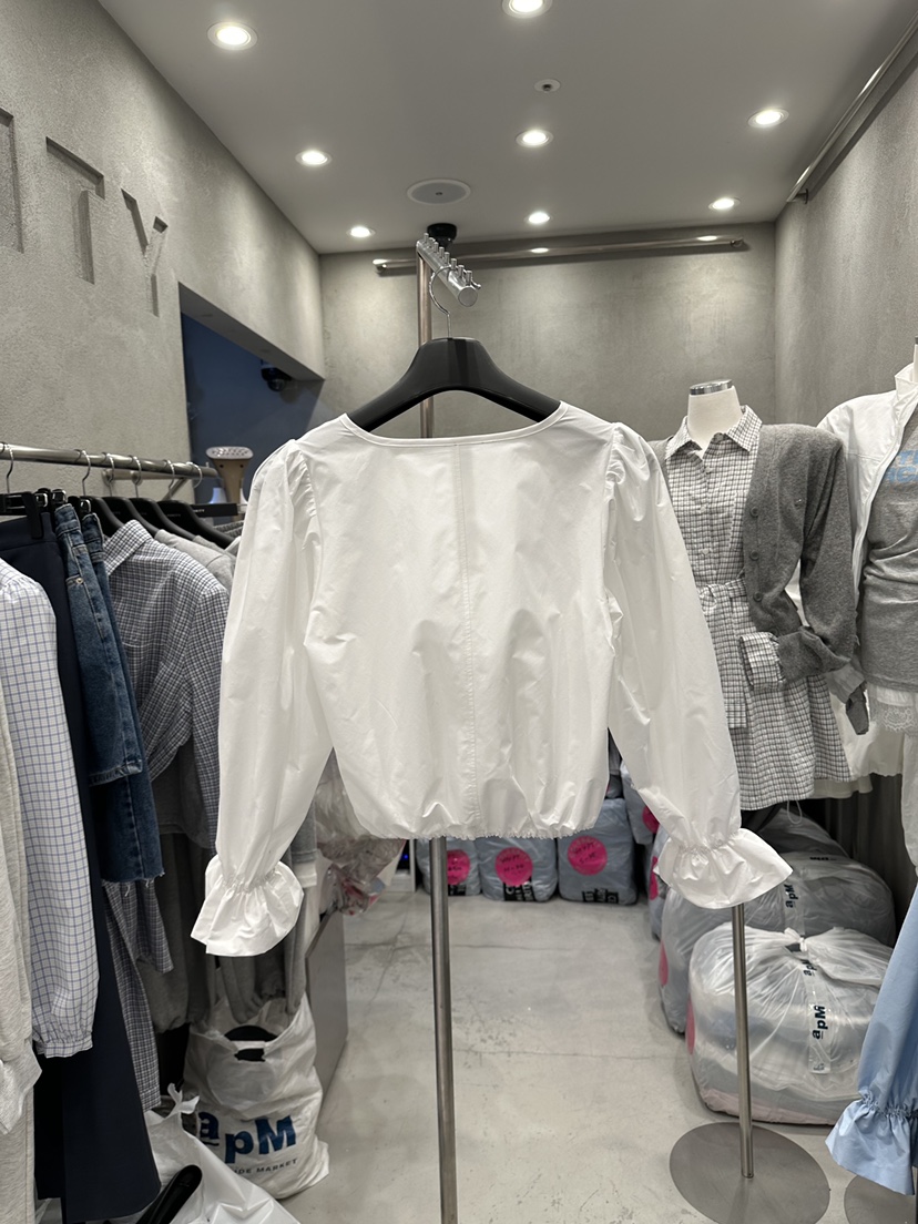 CELEBRITY-A東大門實拍女裝新品職業真品26春夏襯衫蕾絲衫CELEBRITY-A襯衫/蕾絲衫