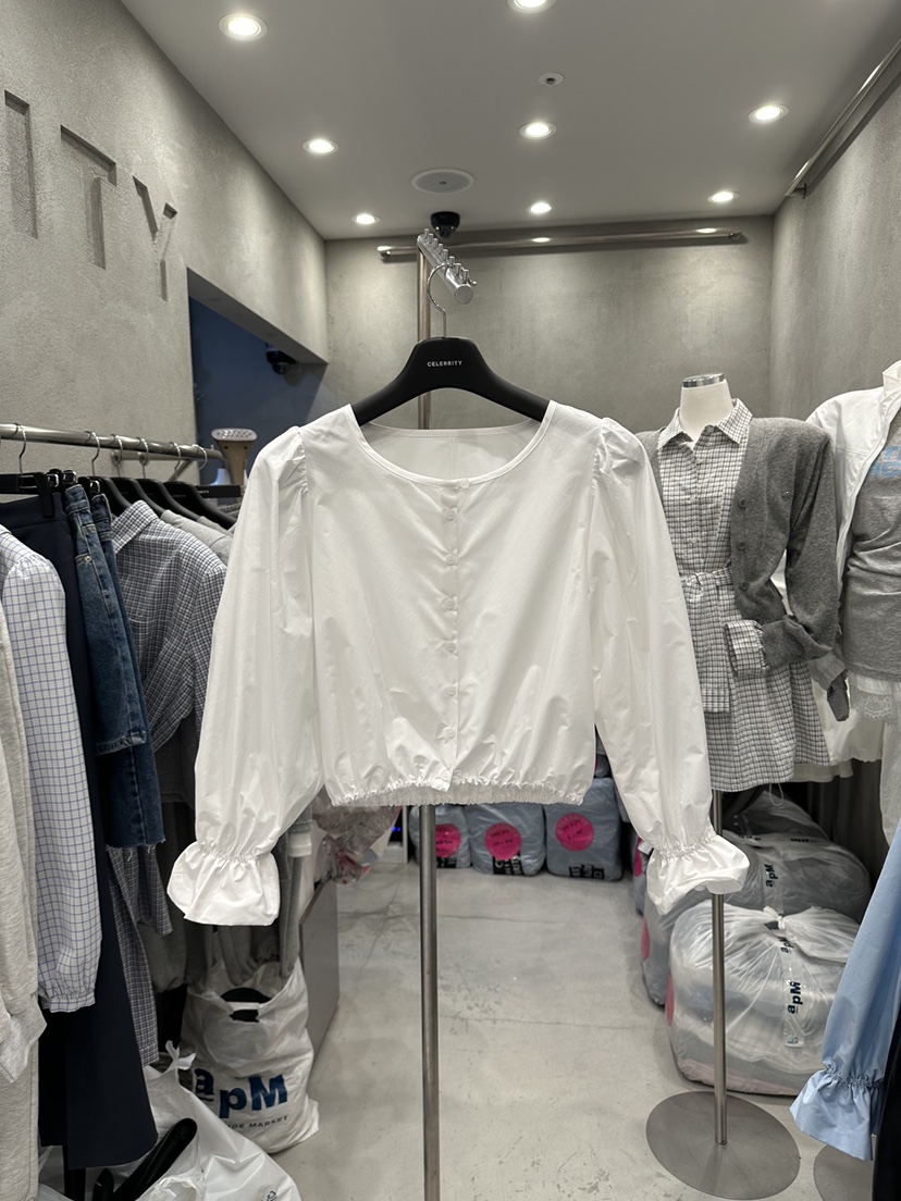 CELEBRITY-A東大門實拍女裝新品職業真品26春夏襯衫蕾絲衫CELEBRITY-A襯衫/蕾絲衫圖色2