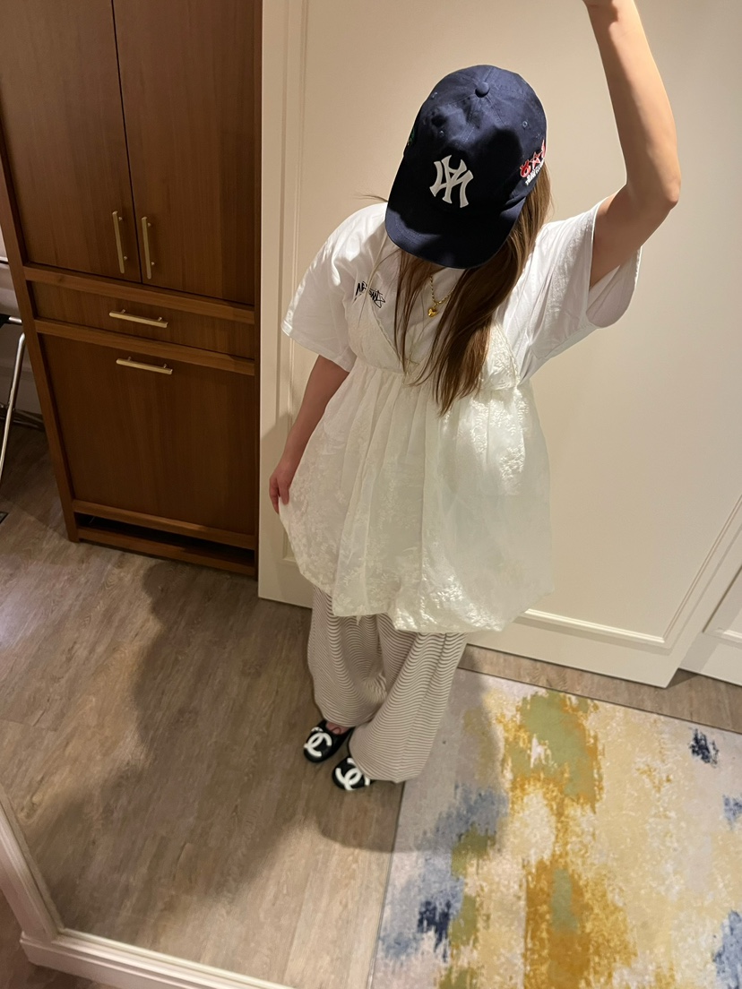 LOVE PULL東大門直郵女士新品熱賣休閑26春夏連衣裙刺繡LOVE PULL連衣裙