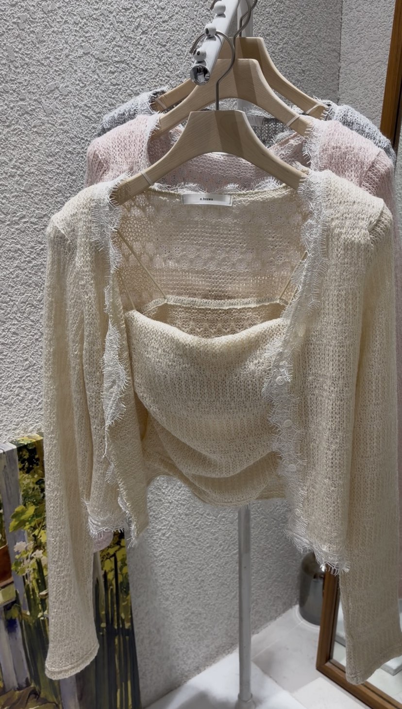 N BROWN東大門直郵女裝新款真品休閑職業人氣套裝羊毛衫N BROWN套裝圖色2