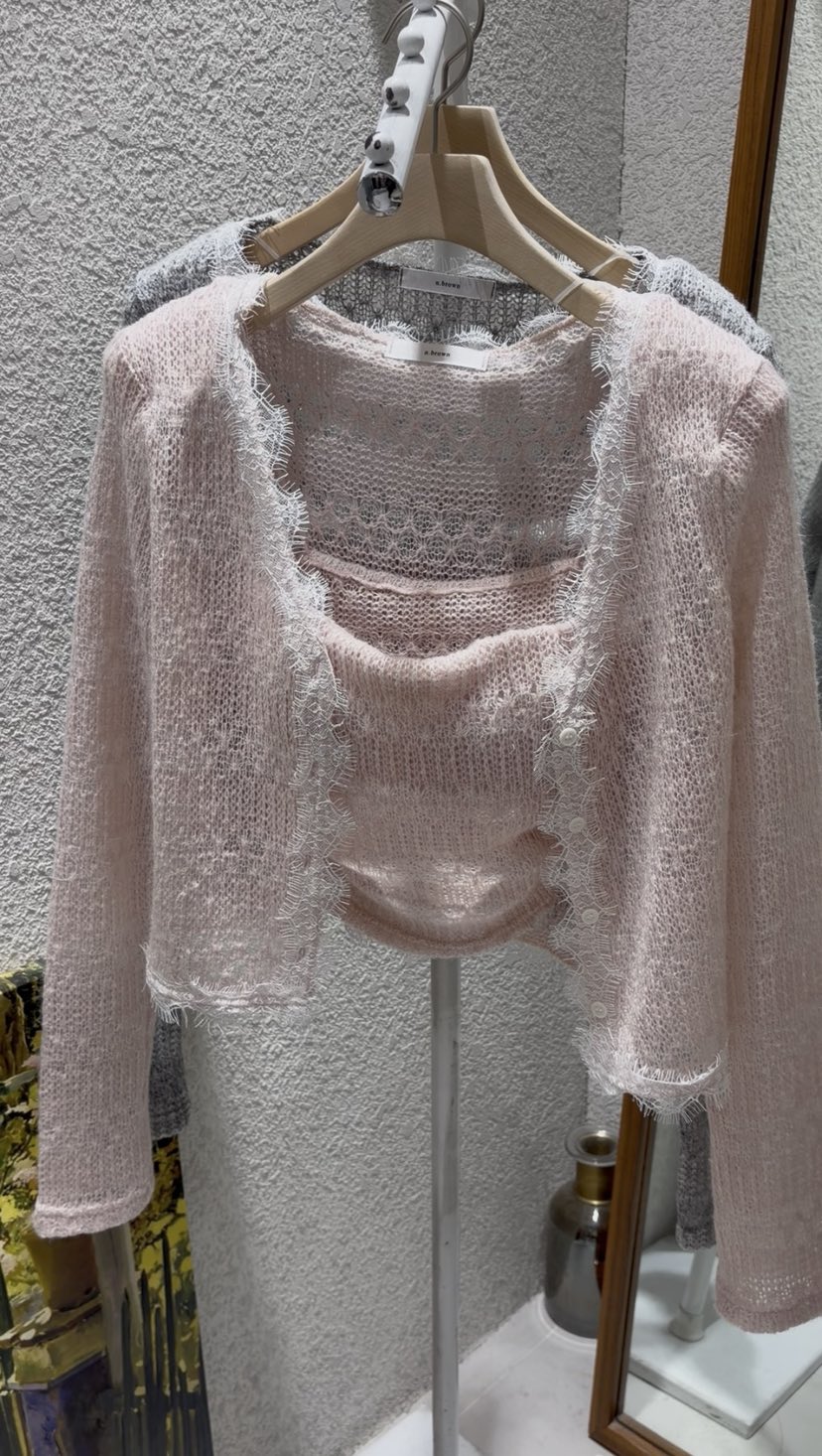 N BROWN東大門直郵女裝新款真品休閑職業人氣套裝羊毛衫N BROWN套裝圖色3