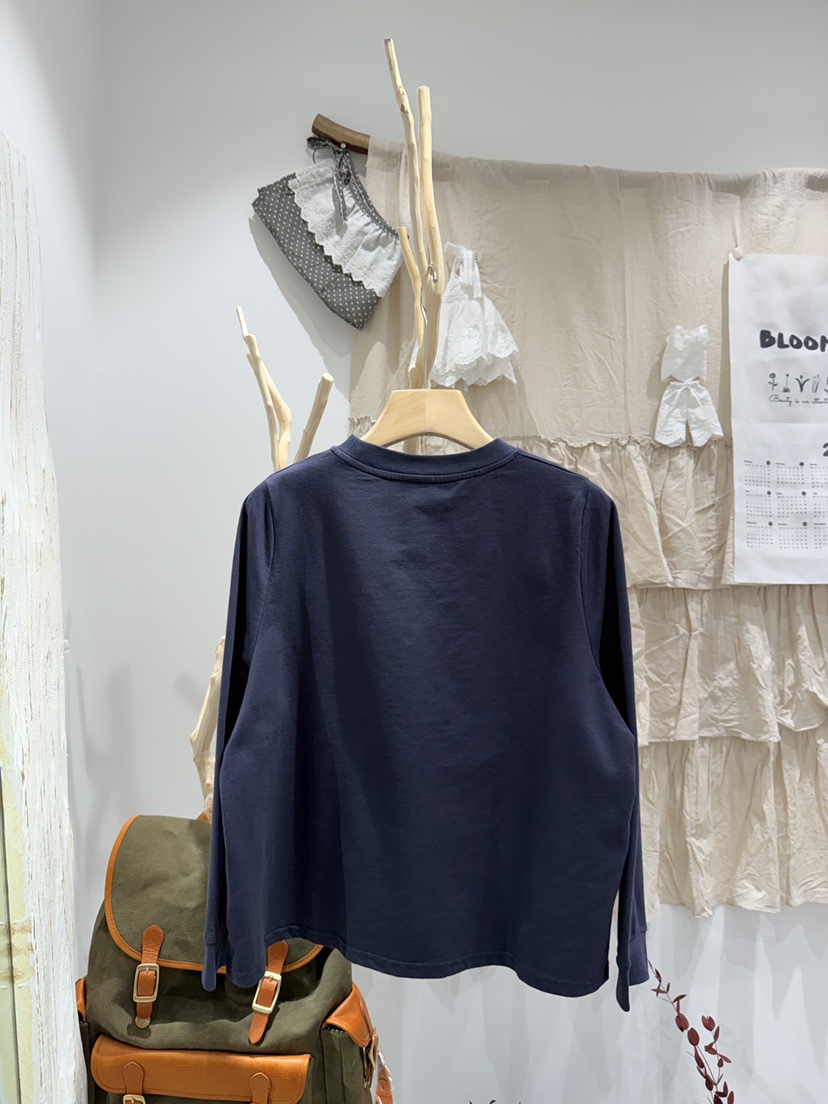 BLOOM東大門代購女士新款休閑人氣推薦職業真品26春夏長袖T恤BLOOM-S長袖T恤