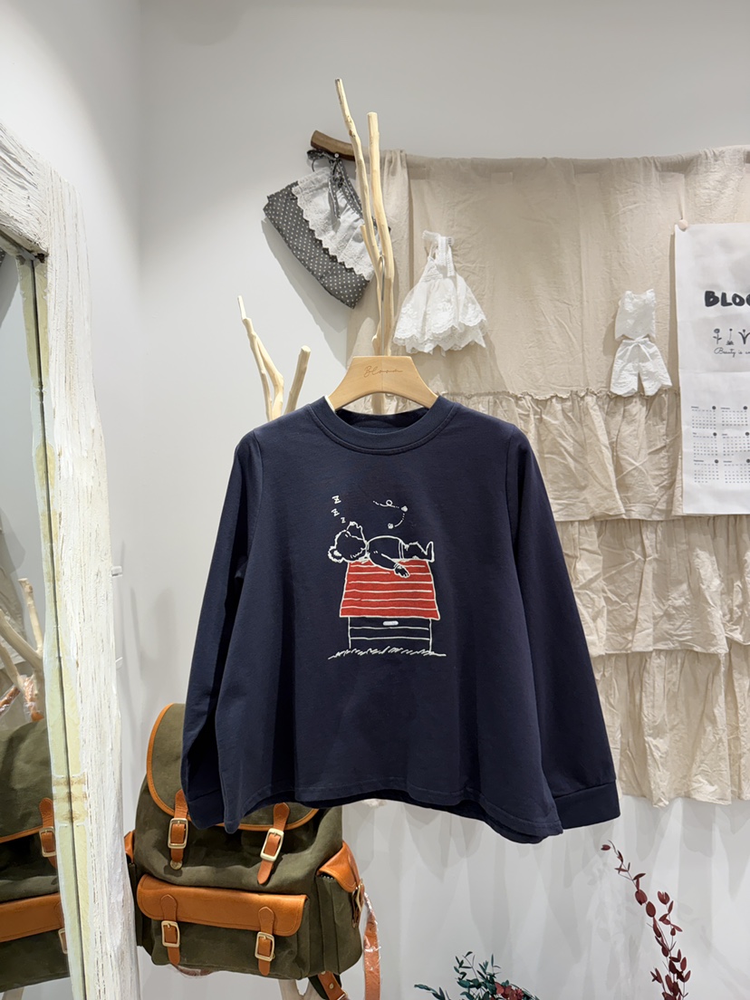 BLOOM東大門代購女士新款休閑人氣推薦職業真品26春夏長袖T恤BLOOM-S長袖T恤圖色5