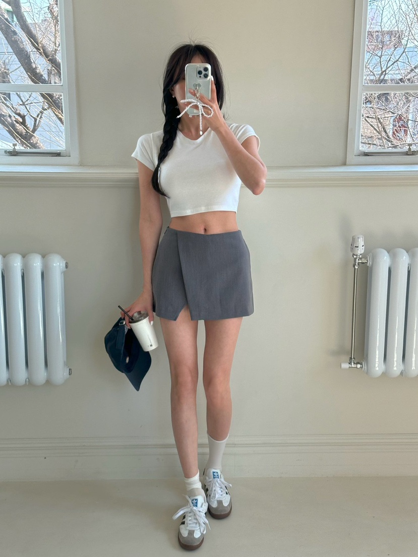 EOMPIT東大門代購女裝新品職業人氣真品推薦休閑26春夏短裙EOMPIT短裙