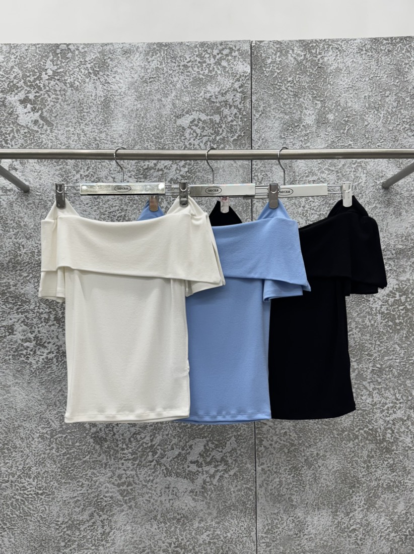 BADCALM東大門直郵女裝新品人氣熱賣26春夏真品時尚T恤披肩BADCALMT恤