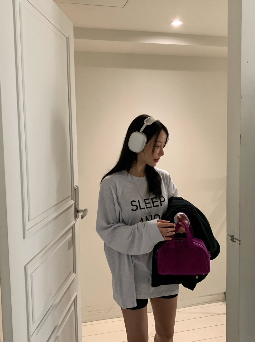 REVE CITE-L韓國直郵女士新品時尚真品休閑26春夏長袖T恤REVE CITE-L長袖T恤