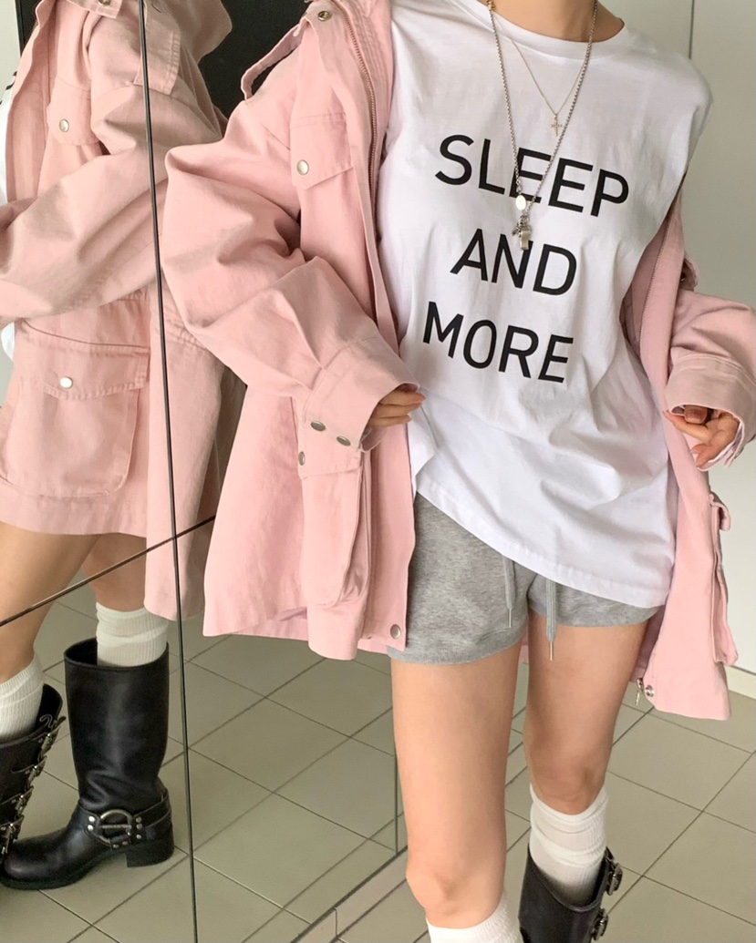 REVE CITE-L韓國直郵女士新品時尚真品休閑26春夏長袖T恤REVE CITE-L長袖T恤圖色2