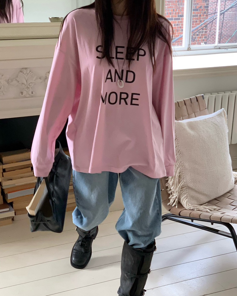 REVE CITE-L韓國直郵女士新品時尚真品休閑26春夏長袖T恤REVE CITE-L長袖T恤圖色3