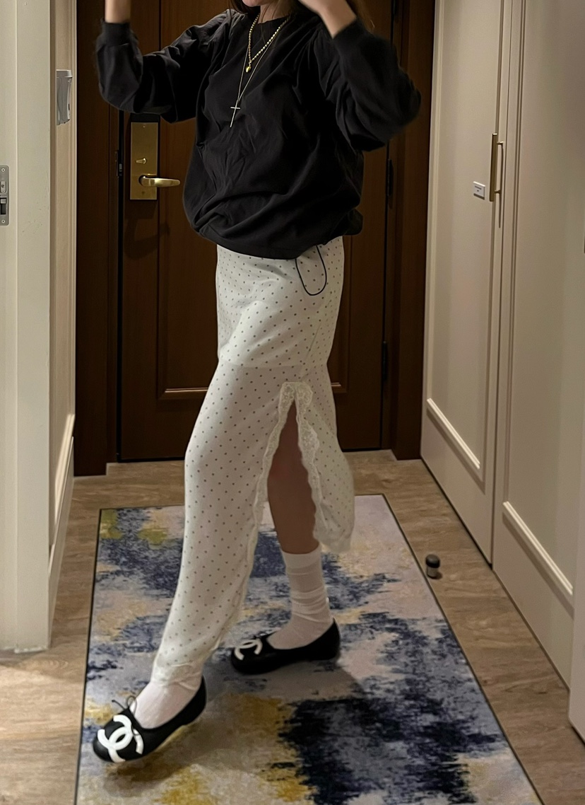 LOVE PULL東大門實拍女士新款真品人氣推薦職業長裙雙面LOVE PULL長裙