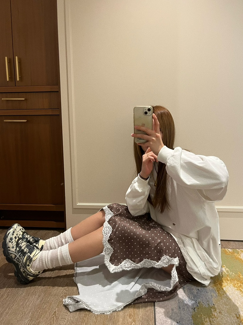 LOVE PULL東大門實拍女士新款真品人氣推薦職業長裙雙面LOVE PULL長裙