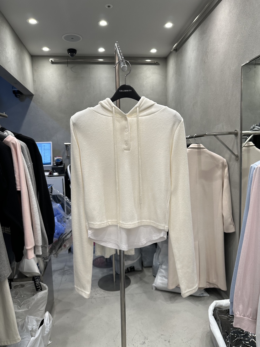 CELEBRITY-A韓國直郵女士新款休閑職業推薦26春夏真品衛衣CELEBRITY-A衛衣圖色2